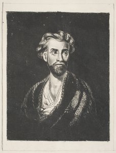 Portrett av en mann (en profet), av 1979 (litho)