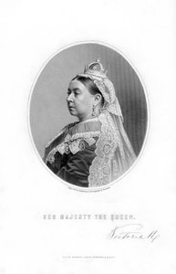 Dronning Victoria, dronning av Storbritannia av Storbritannia og Irland, 1899.