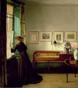 Et interiør av William Rothenstein