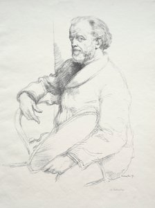Henri Fantin-Latour, 1897. av William Rothenstein