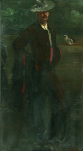 Ignatius Zuloaga As A Bullfighter, ca. 1895 (olje på lerret) av William Rothenstein