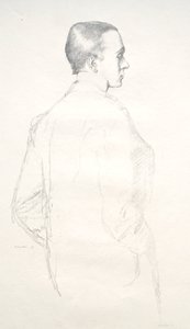 Max Beerbohm av William Rothenstein