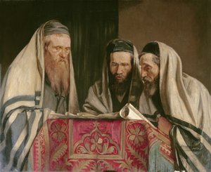 Leser Esters bok av William Rothenstein