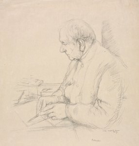 Sir Francis Seymour Haden, 1897. av William Rothenstein