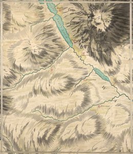 Loch Badenloch, Roy Military Survey of Scotland av William Roy