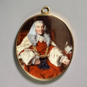 Portrett av Sir William Murray, 1. jarl av Mansfield, 1700-tallet