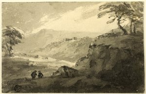 Skotsk landskap av William Sawrey Gilpin