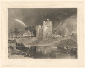 Brougham Castle, nær krysset mellom elvene Eamont og Lowther