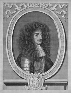 Portrett av Charles II, c1660-1685, 1928