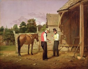 Forhandling om en hest, 1835