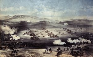 Slaget ved Balaclava 25. oktober 1854. Den lette brigades oppdrag av William Crimea Simpson