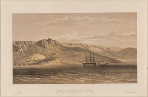 Utsikt over Vorontsovs-palasset, 1855 av William Crimea Simpson