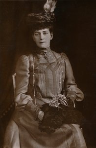 Alexandra, dronningkonsort av kong Edward VII av Storbritannia, 1905 av William Slade Stuart