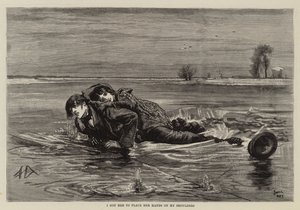 Illustrasjon for Thirlby Hall, av W E Norris av William Small