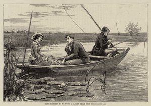 Illustrasjon for Thirlby Hall, av W E Norris av William Small