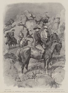 The Rising in Rhodesia, Sir F Carrington og Mr Rhodes i Matoppo Hills
