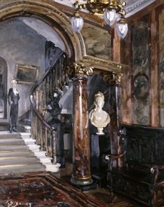 Et elegant interiør, Chez Nous av William Somerville Shanks