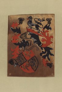 Sir Henry Percy, lord Percy, lord Poynings og jarl av Northumberland, 1474-1489 (chromolitho) av William St John Hope