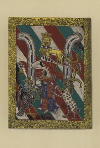 Sir John Beaufort, jarl av Kendal og jarl og hertug av Somerset, ca 1440-1444 (chromolitho) av William St John Hope