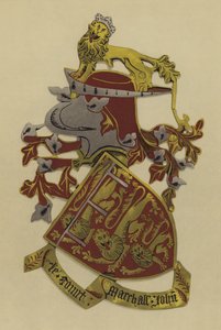 Sir John Mowbray, hertug av Norfolk og marskalk jarl, 1421-1432 (chromolitho) av William St John Hope