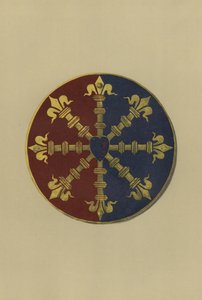 Sir Ralph Bassett, lord Bassett av Drayton, 1368-1390 (chromolitho) av William St John Hope