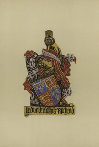 Sir Richard Plantagenet, hertug av York, 1475-1483 (chromolitho) av William St John Hope