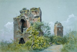 Baths of Trajan Sette Sale, Villa Brancaccio, Roma, ca. 1882.