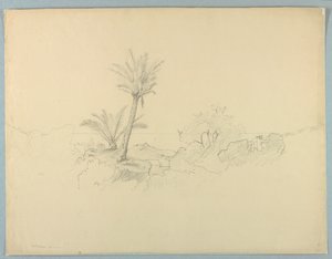 Studie av sjølandskap av William Stanley Haseltine