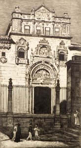 Doorway, Santa Cruz, Toledo av William Strang