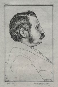 Henry Austin Dobson, nr. 2, 1894. av William Strang
