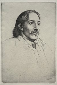 Robert Louis Balfour Stevenson av William Strang