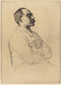 Rudyard Kipling av William Strang