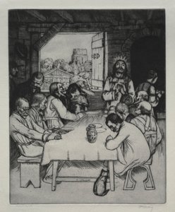 Nattverden, 1889. av William Strang