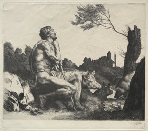 Den fortapte sønn, 1882. av William Strang