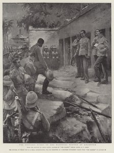 Til minne om Gordon, historiebegivenheten til minnegudstjenesten i Khartoum av William T. Maud