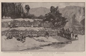 The Camp of the Gordon Highlanders under et bombardement