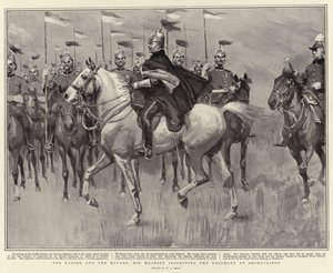 Kaiser and the Royals, Hans Majestet inspiserer regimentet ved Shorncliffe
