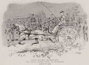Royal Horse Show på Richmond av William T. Maud