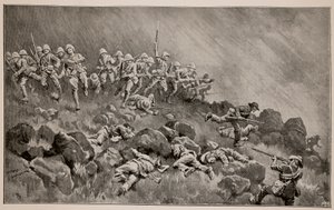 Det store angrepet på Ladysmith: The Devons Clearing Wagon Hill av William T. Maud