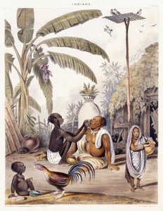Landsbyfrisøren, 1842 av William Tayler