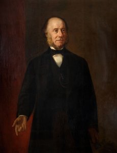 Portrett av rådmann Edward Corn Osborne, 1873.