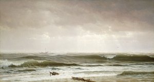 Langs kysten, 1870 av William Trost Richards