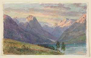 Fjord i Norge av William Trost Richards