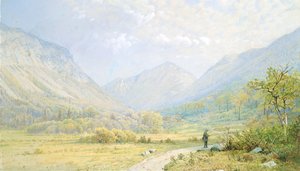 Franconia Notch, New Hampshire, 1872. av William Trost Richards