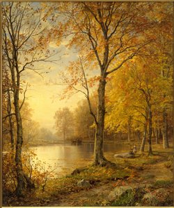 Indiansommer av William Trost Richards