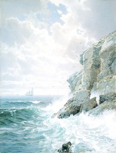 Skjærsildsklippen av William Trost Richards