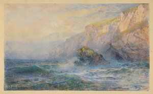 Studer etter "At Icart Point, Guernsey" av William Trost Richards