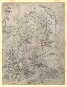 Studie av løvverk av William Trost Richards