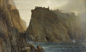 Tintagel på kysten av Cornwall av William Trost Richards