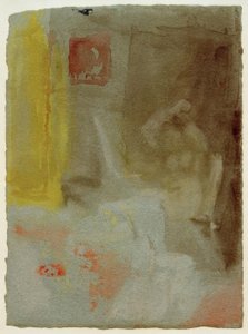 Et soverom med en naken kvinne av Joseph Mallord William Turner